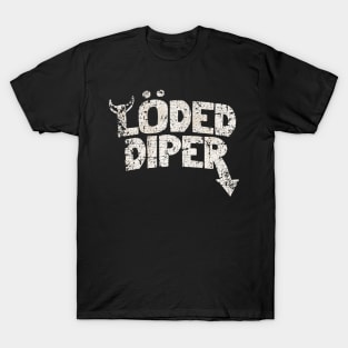 WHITE VINTAGE LODED DIPER T-Shirt